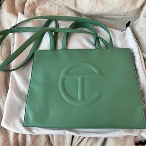 Telfar Medium Shopper - Sage